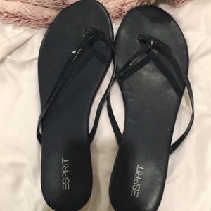 Dark blue sandals